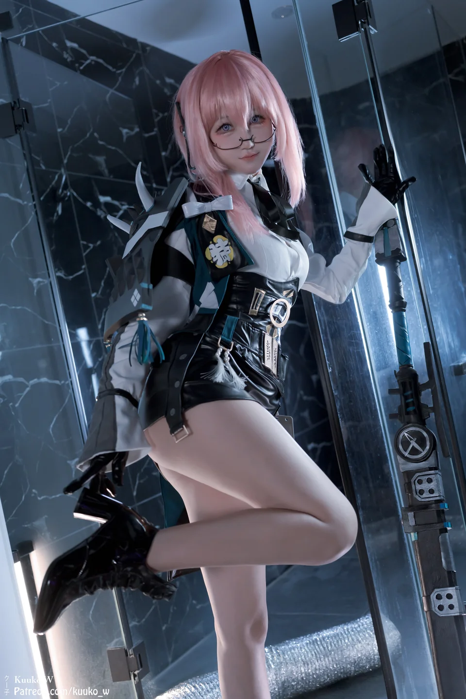 Kuuko_W - Yanagi [28P-170MB] tg@simisebaisi 【丝足阁】001.webp